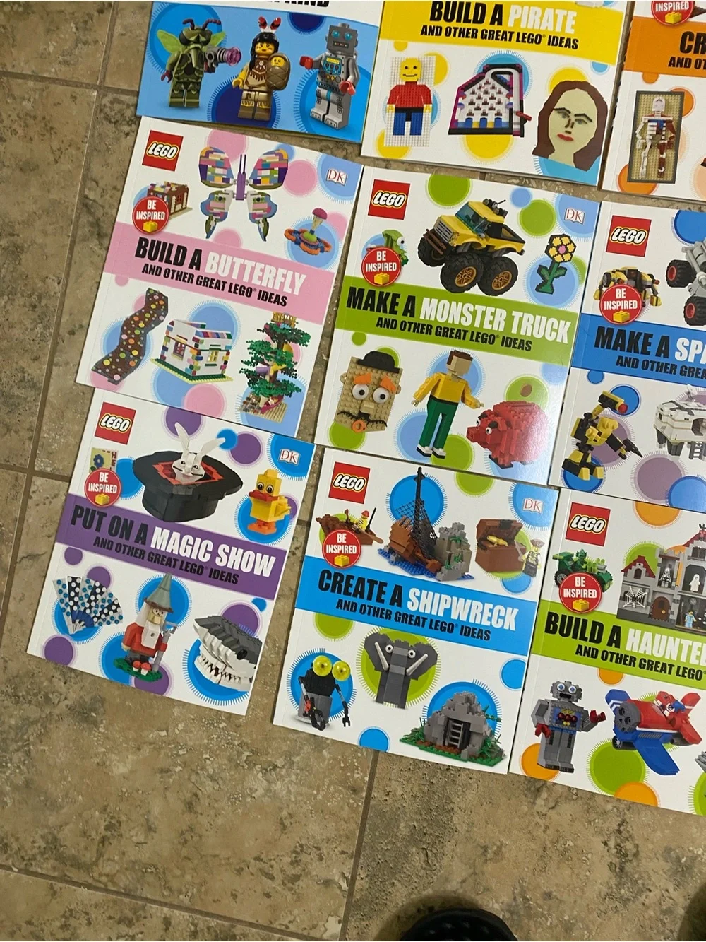 My LEGO World Collection Box Set 24 of 25 Books (Vol 1 Missing) Build Ideas